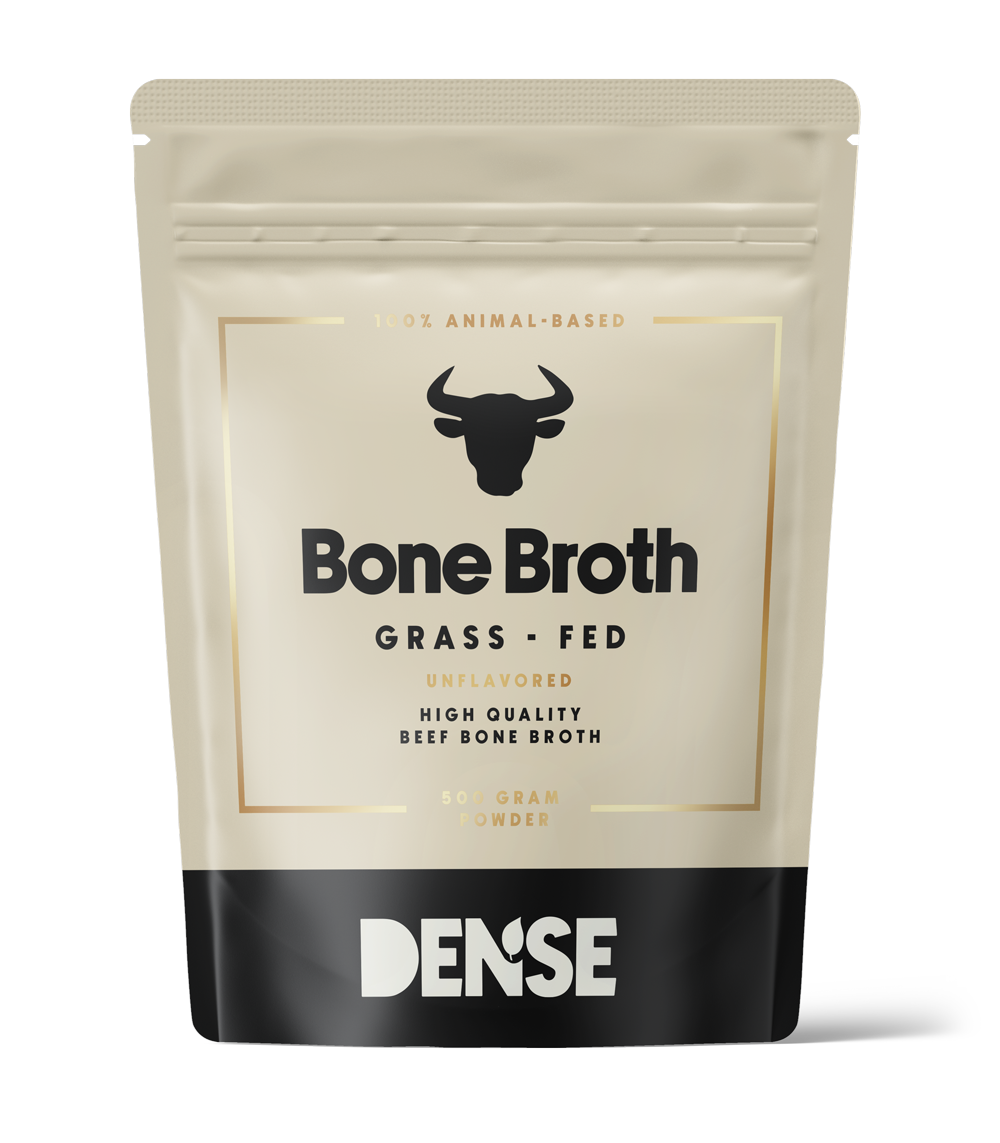 Græsfodret benboullion pulver