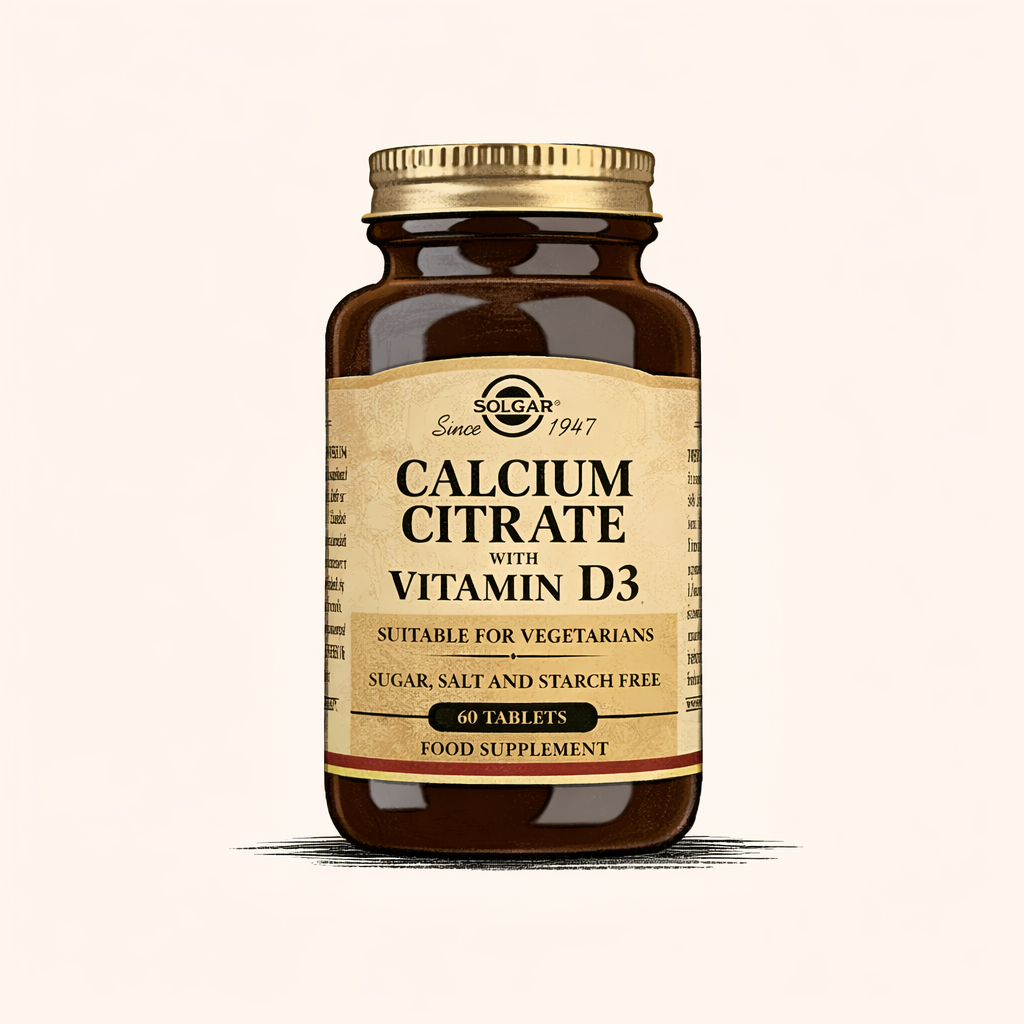 Solgar Calcium Citrate & D3