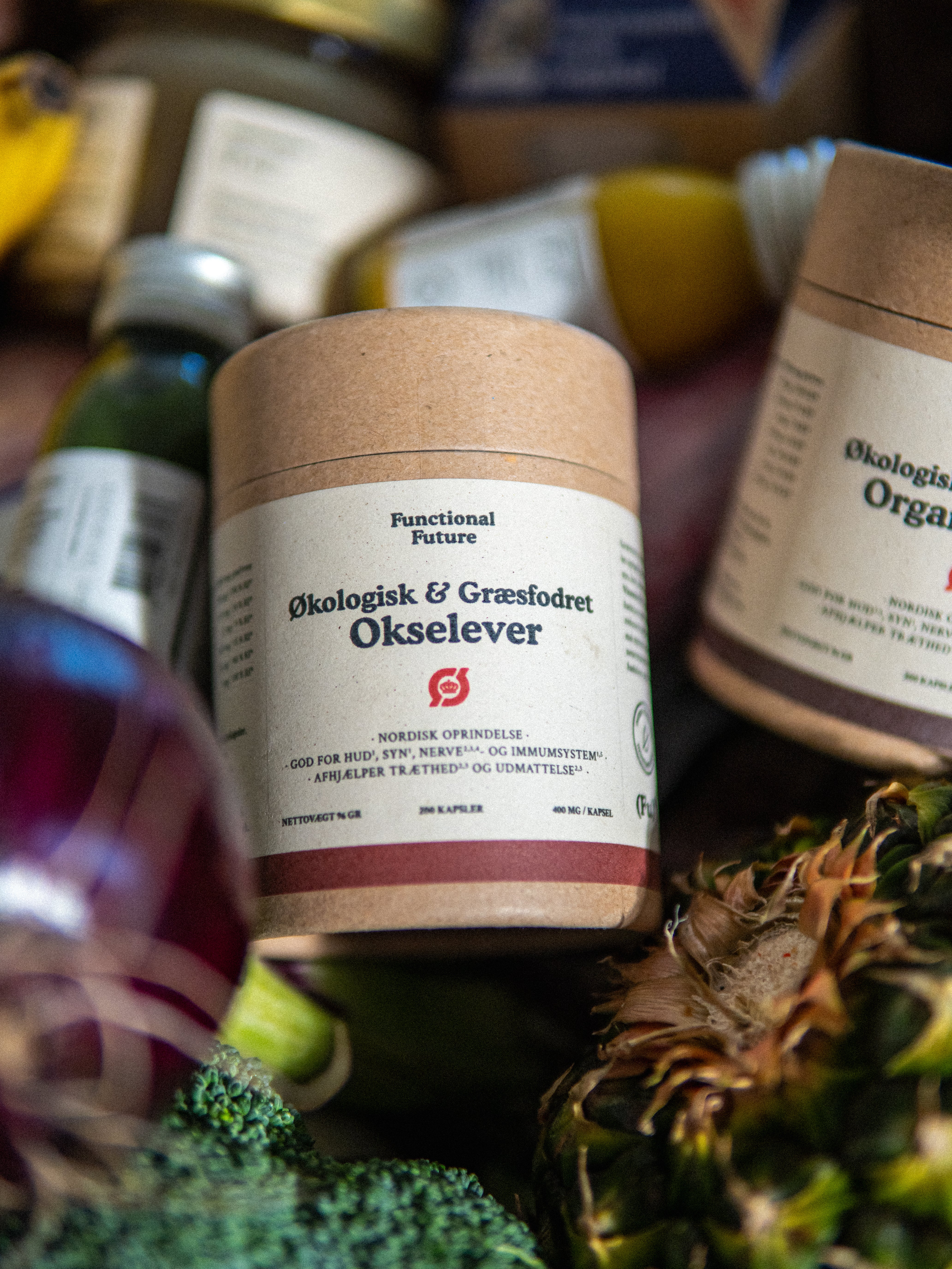 Økologisk Okselever