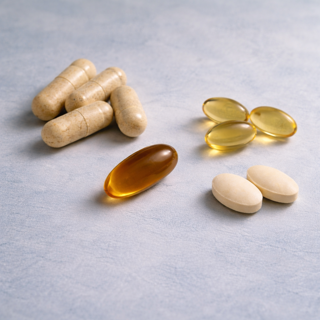 The Senior bundle med omega-3, B12 og støtte til knogler fra Elévia