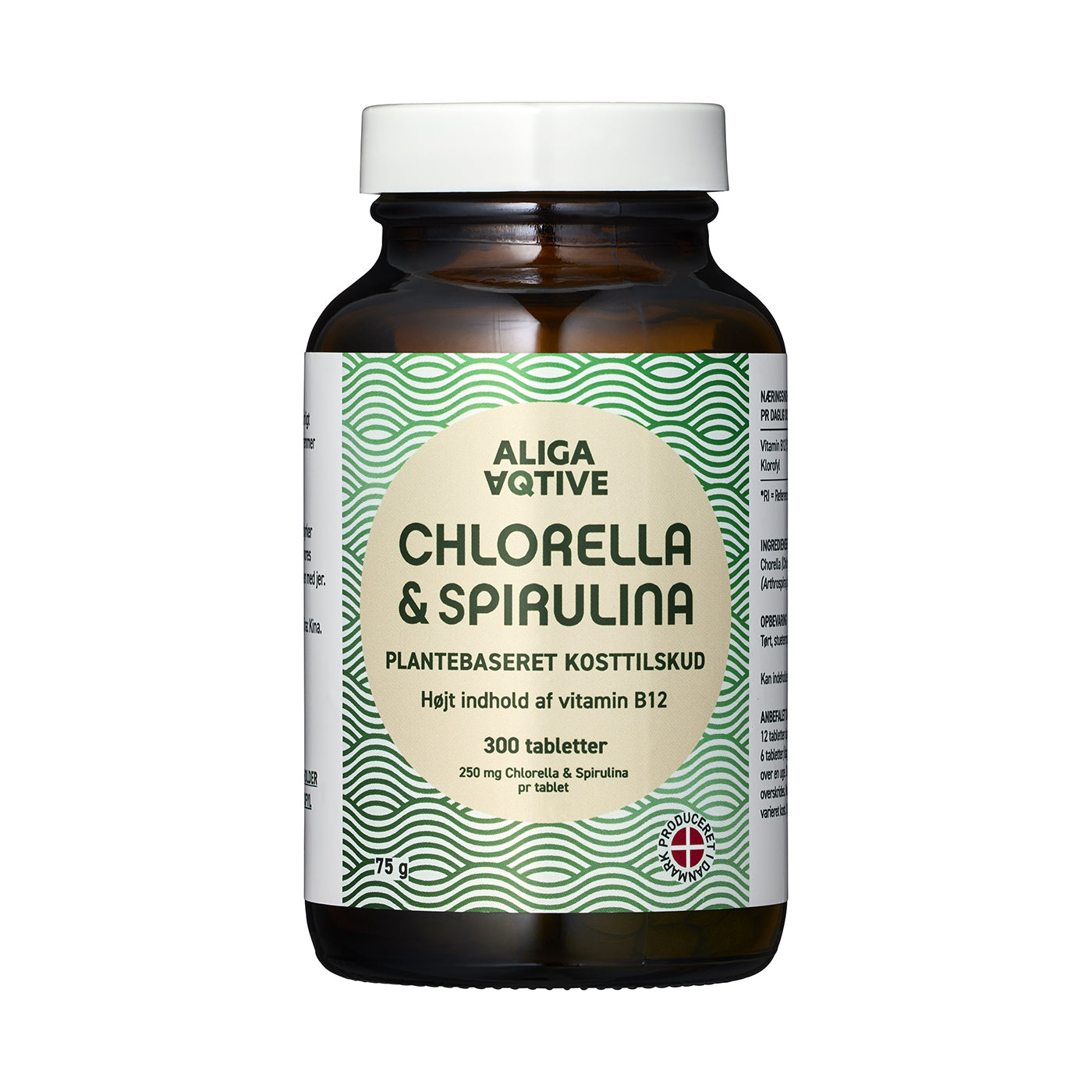 Chlorella og spirulina (2:1)