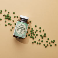 Chlorella og spirulina (2:1)